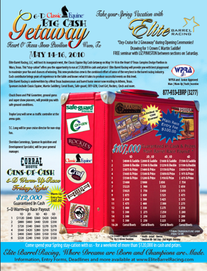 Elite Barrel Racing, May Barrel Race Event