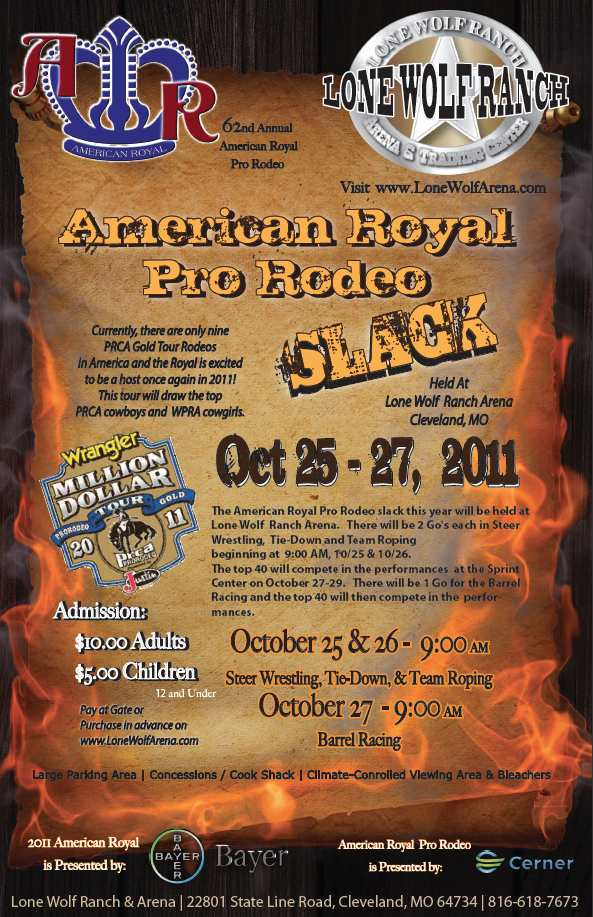 American Royal Pro Rodeo slack