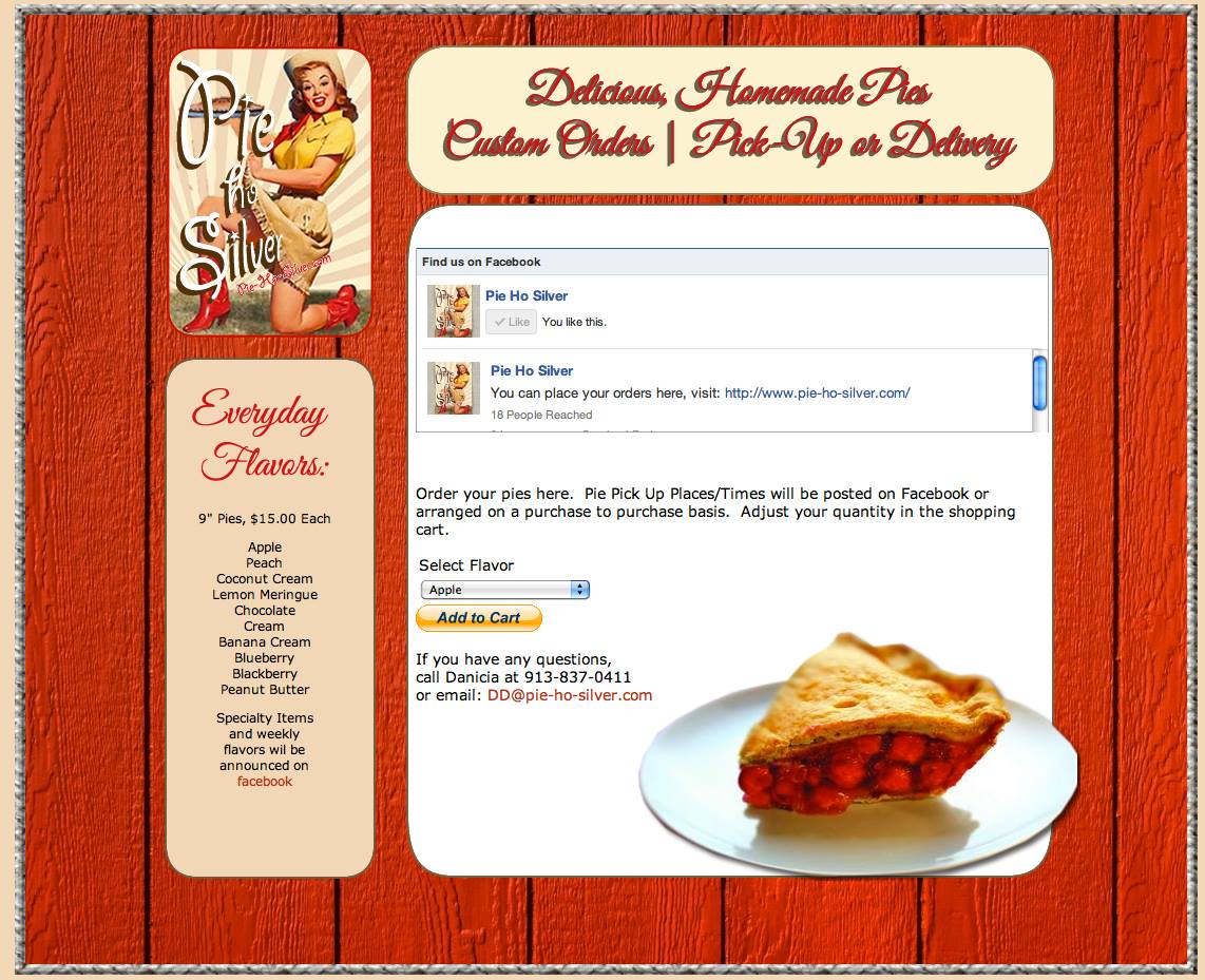 Pie HO Silver bakery