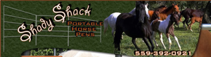 sahdy shack portable horse pens